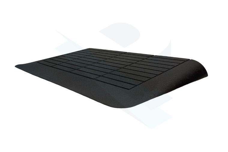 Deluxe rubberen drempelhulp 12,5 cm