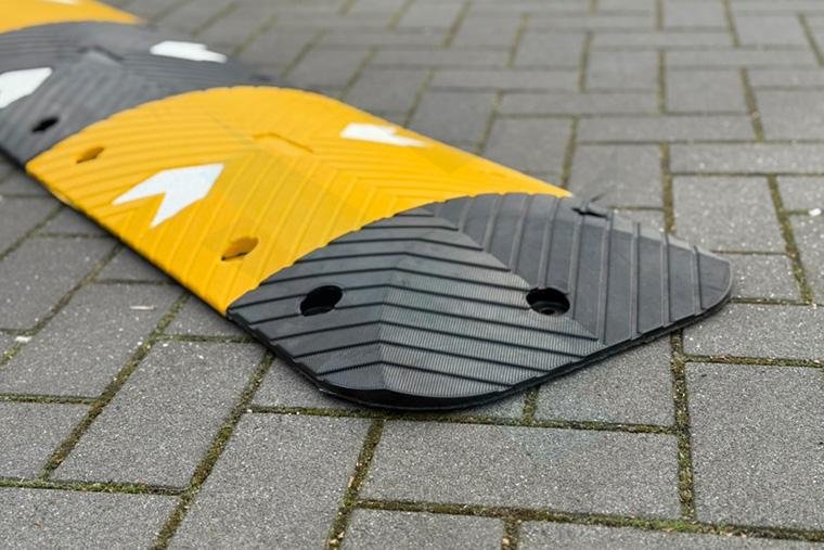 verkeersdrempel 5 cm eindstuk