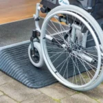 Rubberen drempelhulpen