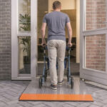 Drempelhulp rollator